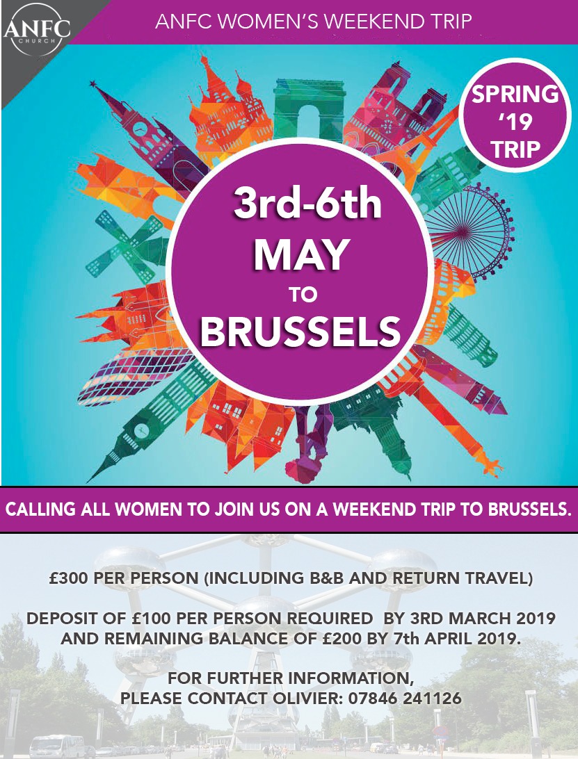 Womens Trip to Brussels 