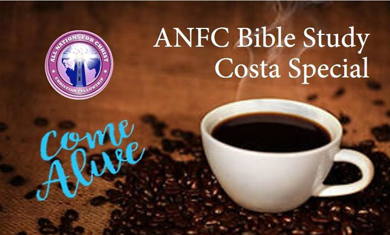 Bible Study @7pm- Costa Coffee Intu Centre Derby