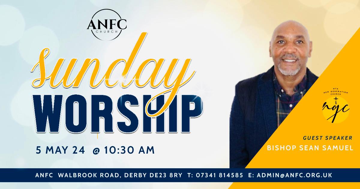 Guest Speaker - Bishop Sean Samuels