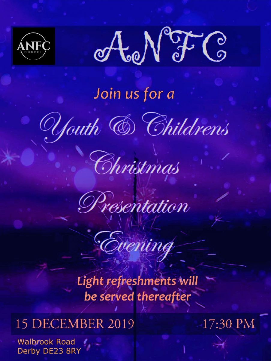 ANFC Children's Ministry Christmas Presentation