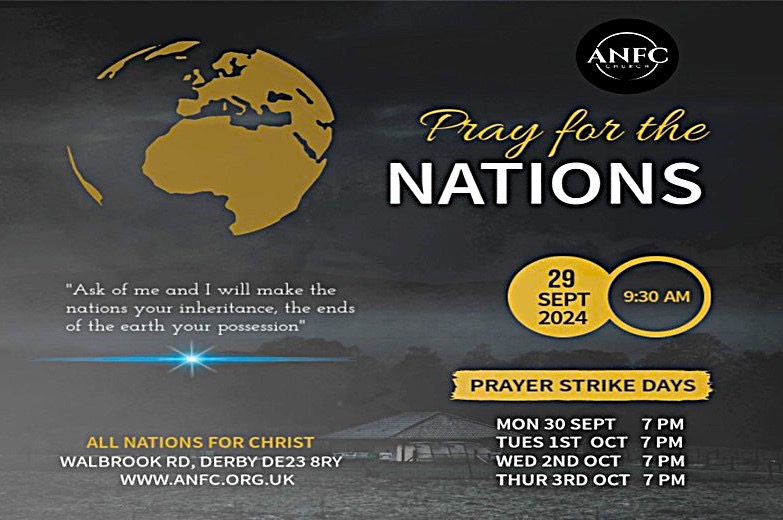 Pray for the Nations : Prayer Strike 