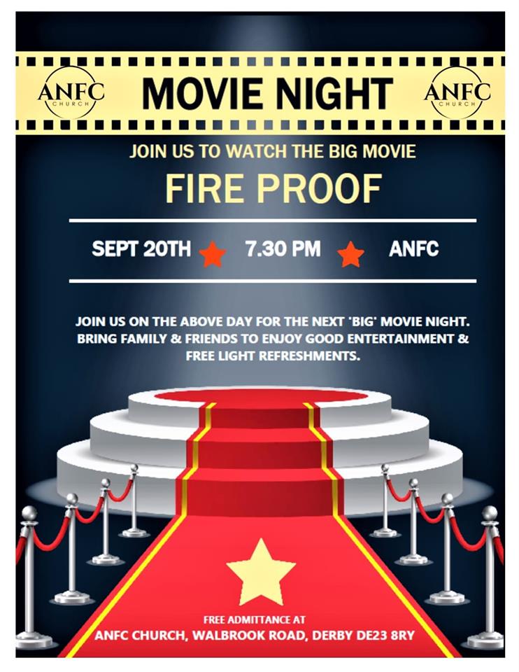 Movie Night- Fire Proof Film